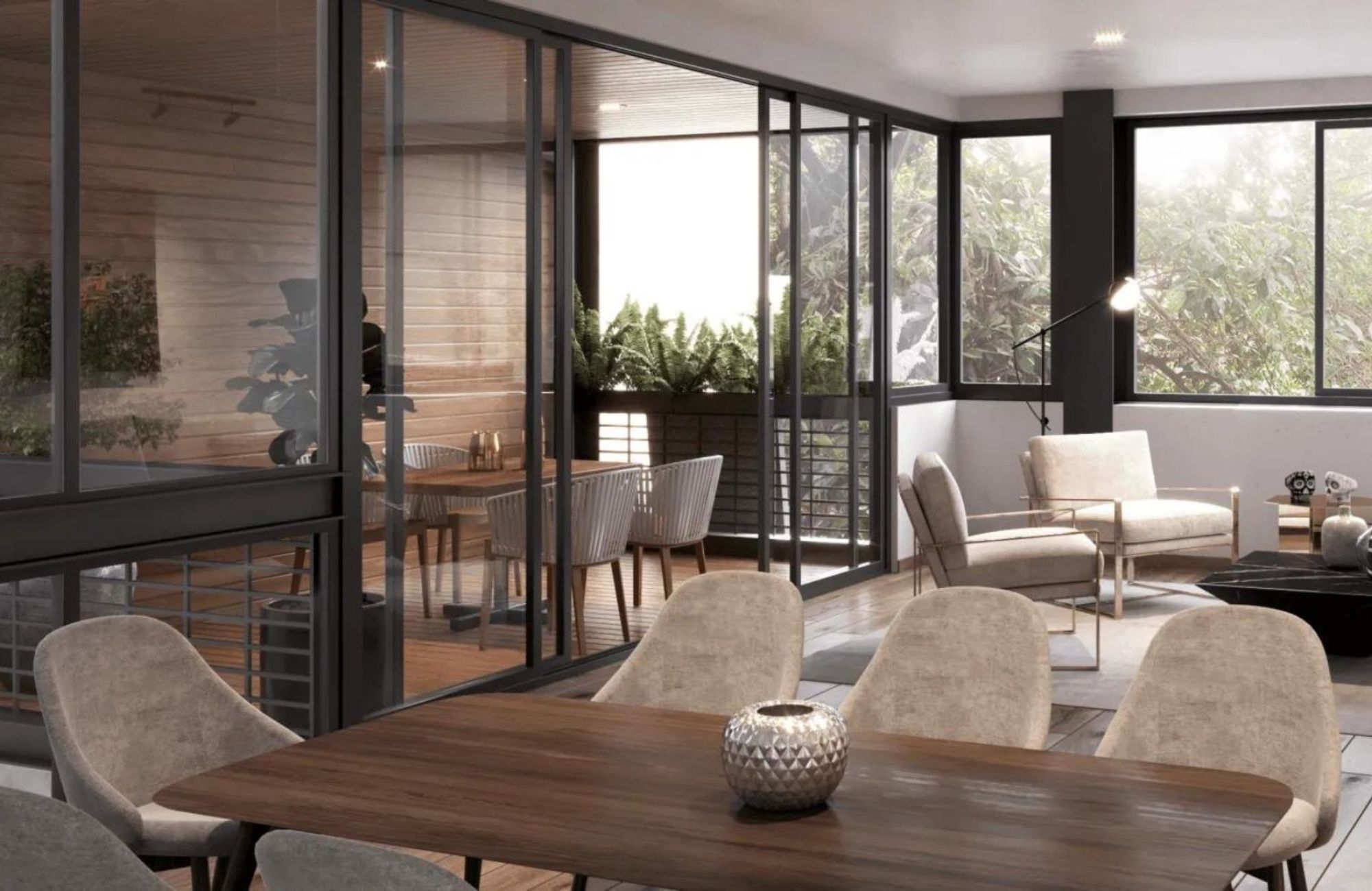 3 bedroom condo with spa pool, gym, jacuzzi, for sale in Polanco, Mexico City.