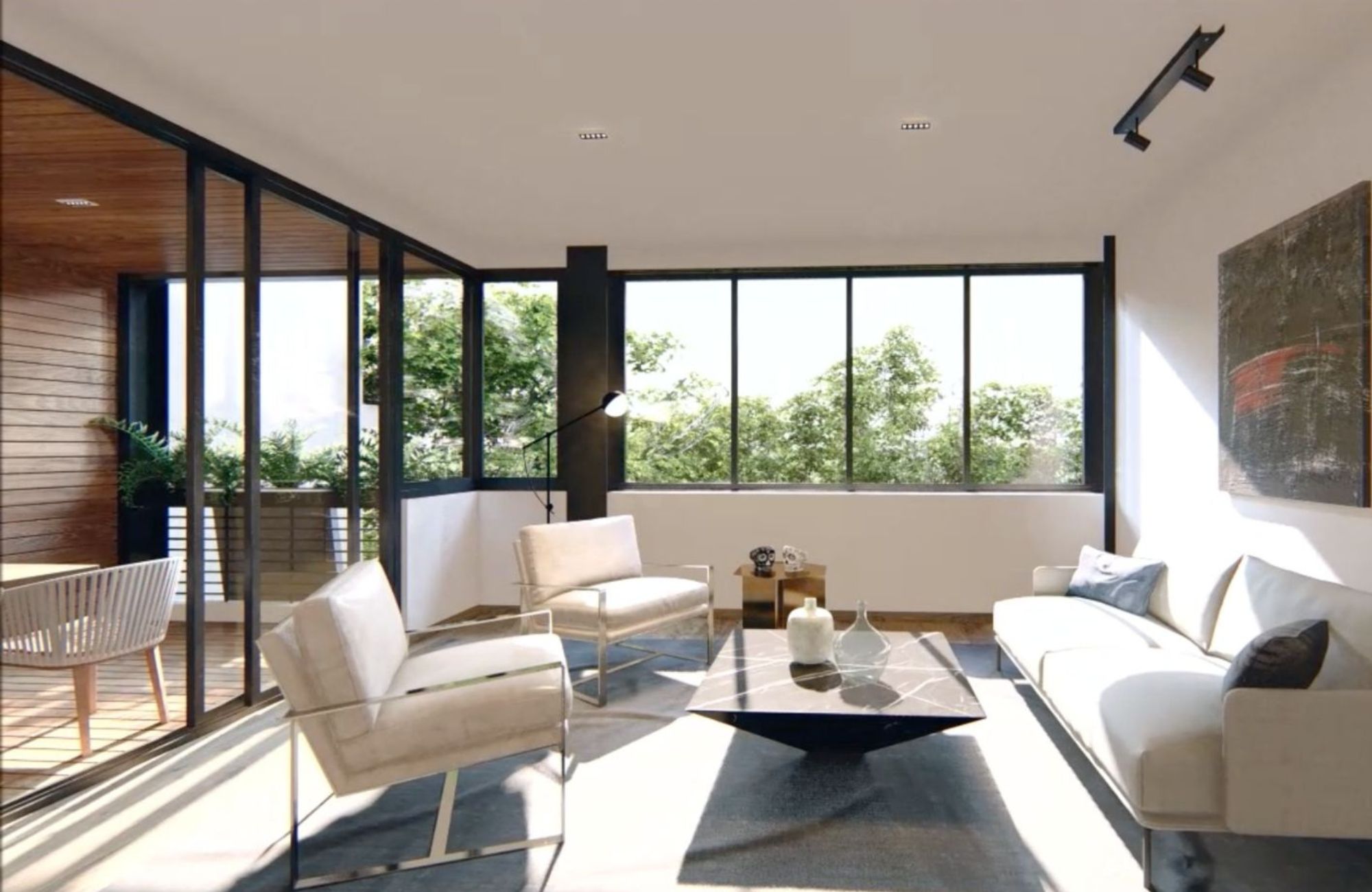 3 bedroom condo with spa pool, gym, jacuzzi, for sale in Polanco, Mexico City.