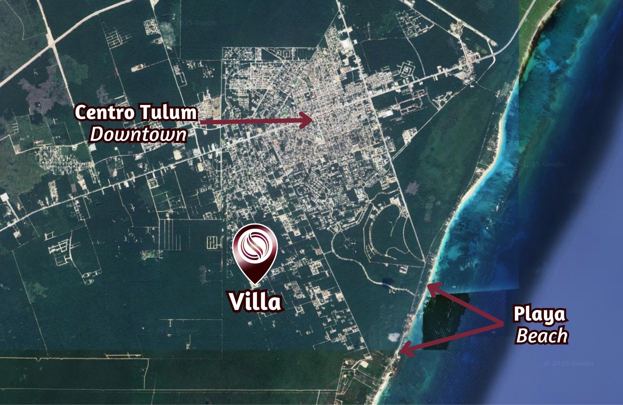 Furnished villa with plunge pool on the rooftop for sale, La Veleta, Tulum