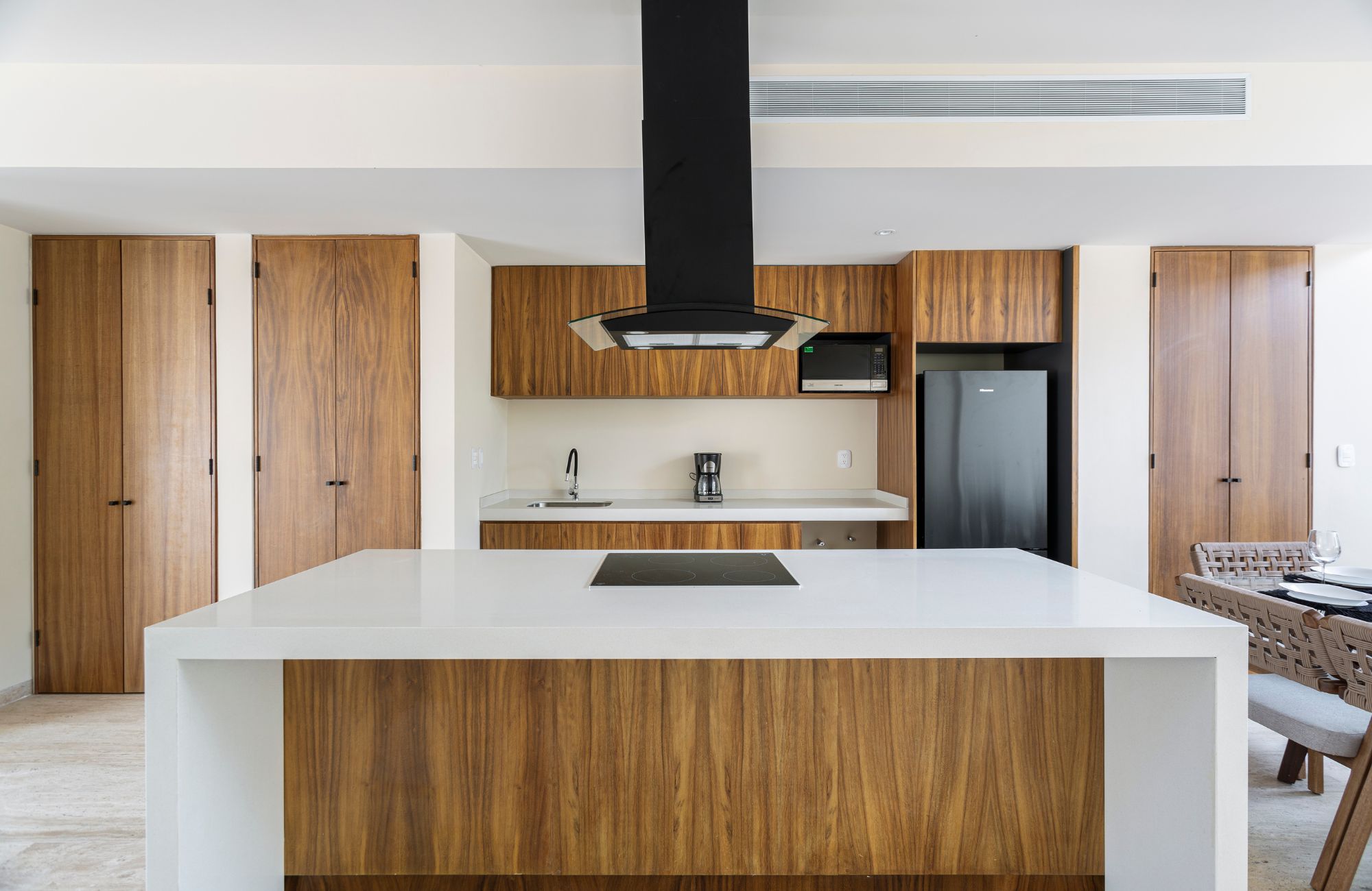 Furnished villa with plunge pool on the rooftop for sale, La Veleta, Tulum