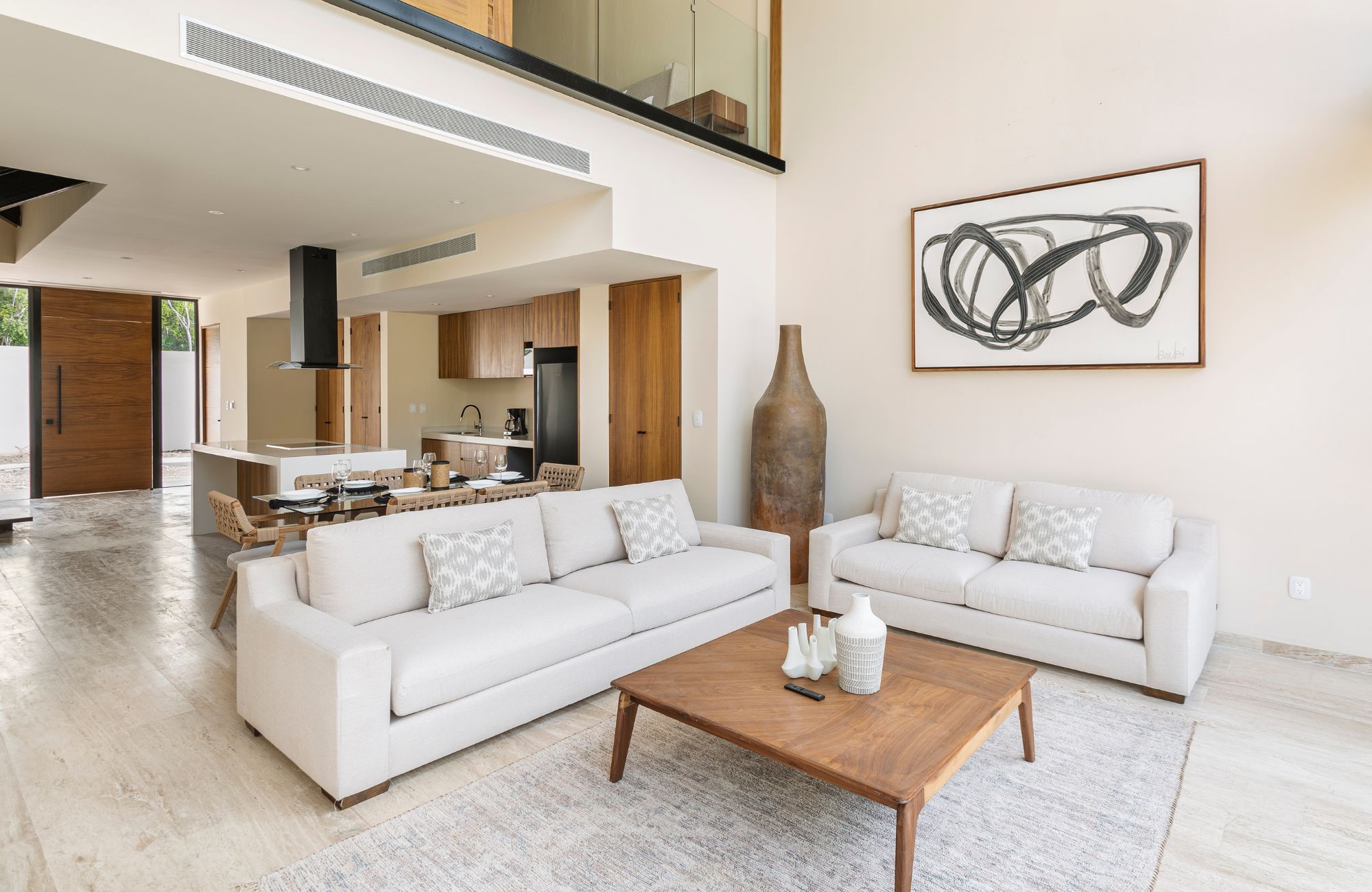 Furnished villa with plunge pool on the rooftop for sale, La Veleta, Tulum