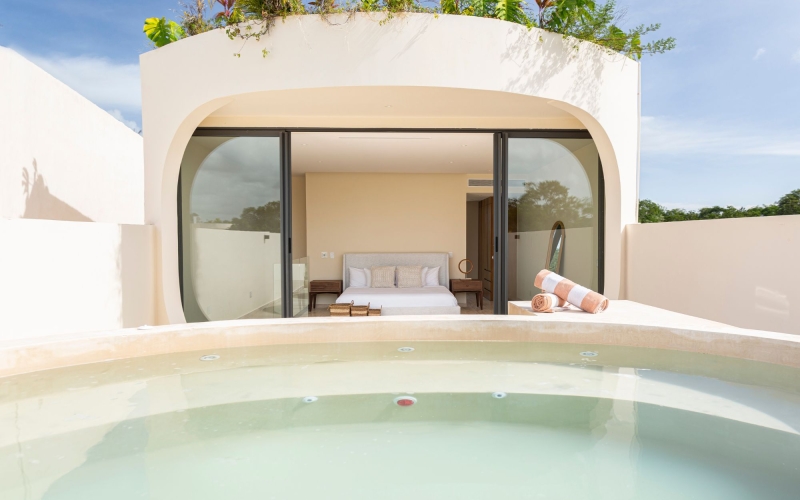 Villa with rooftop and private pool for sale, La Veleta, Tulum