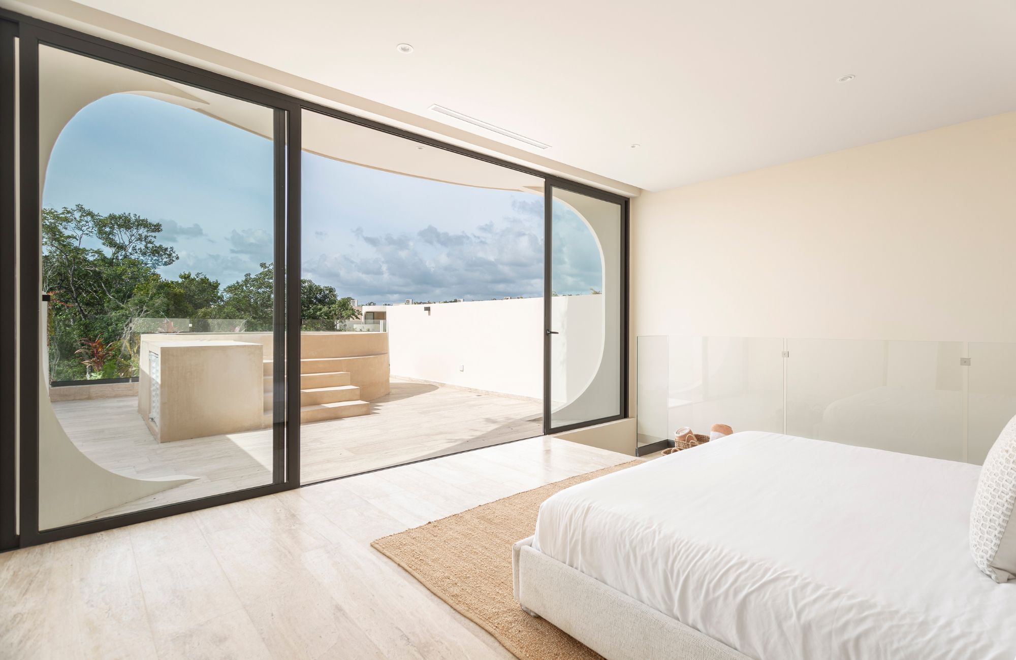 Furnished villa with plunge pool on the rooftop for sale, La Veleta, Tulum