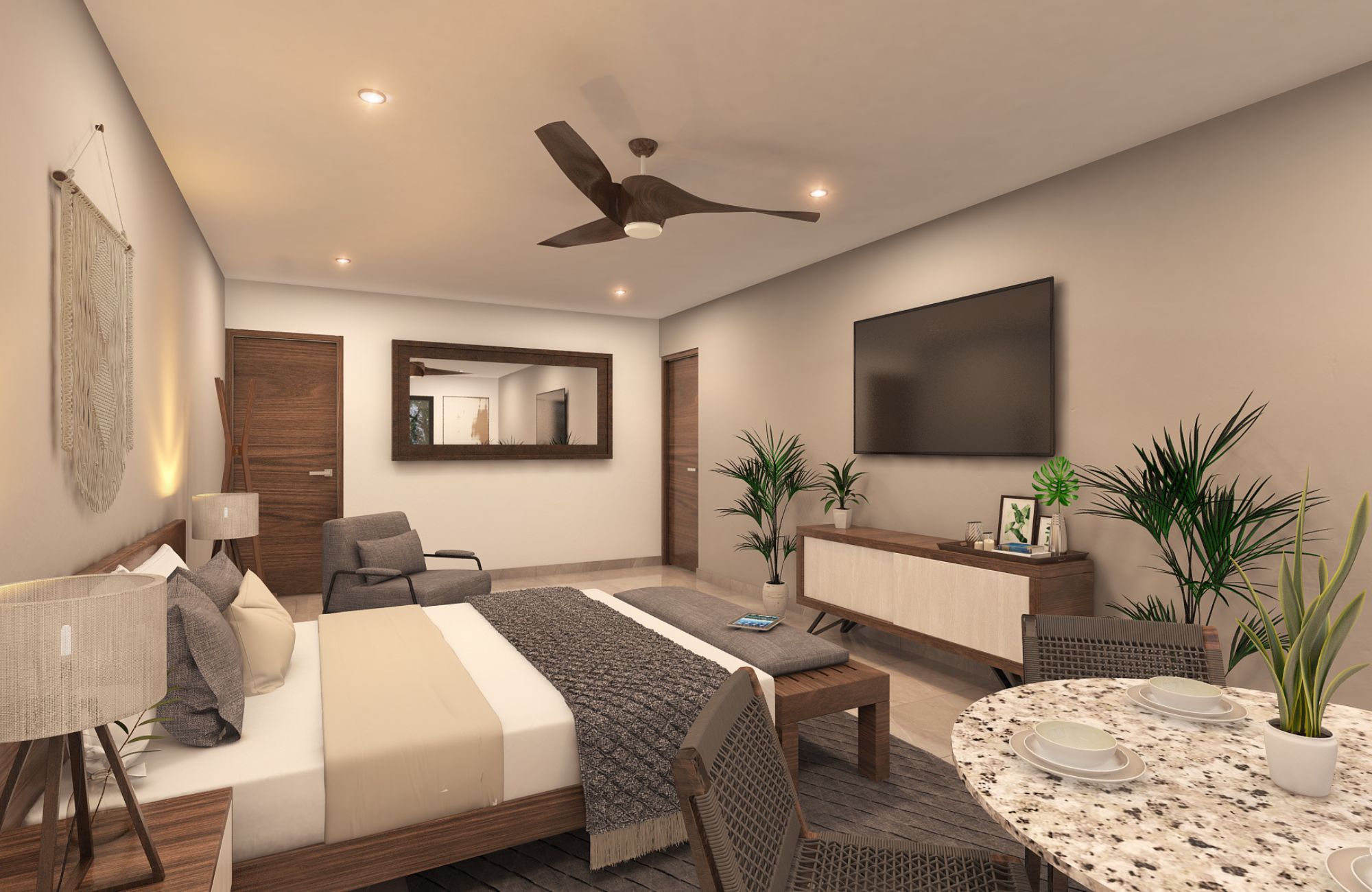 Furnished house with private pool and garden for sale, Cholul, M&eacute;rida