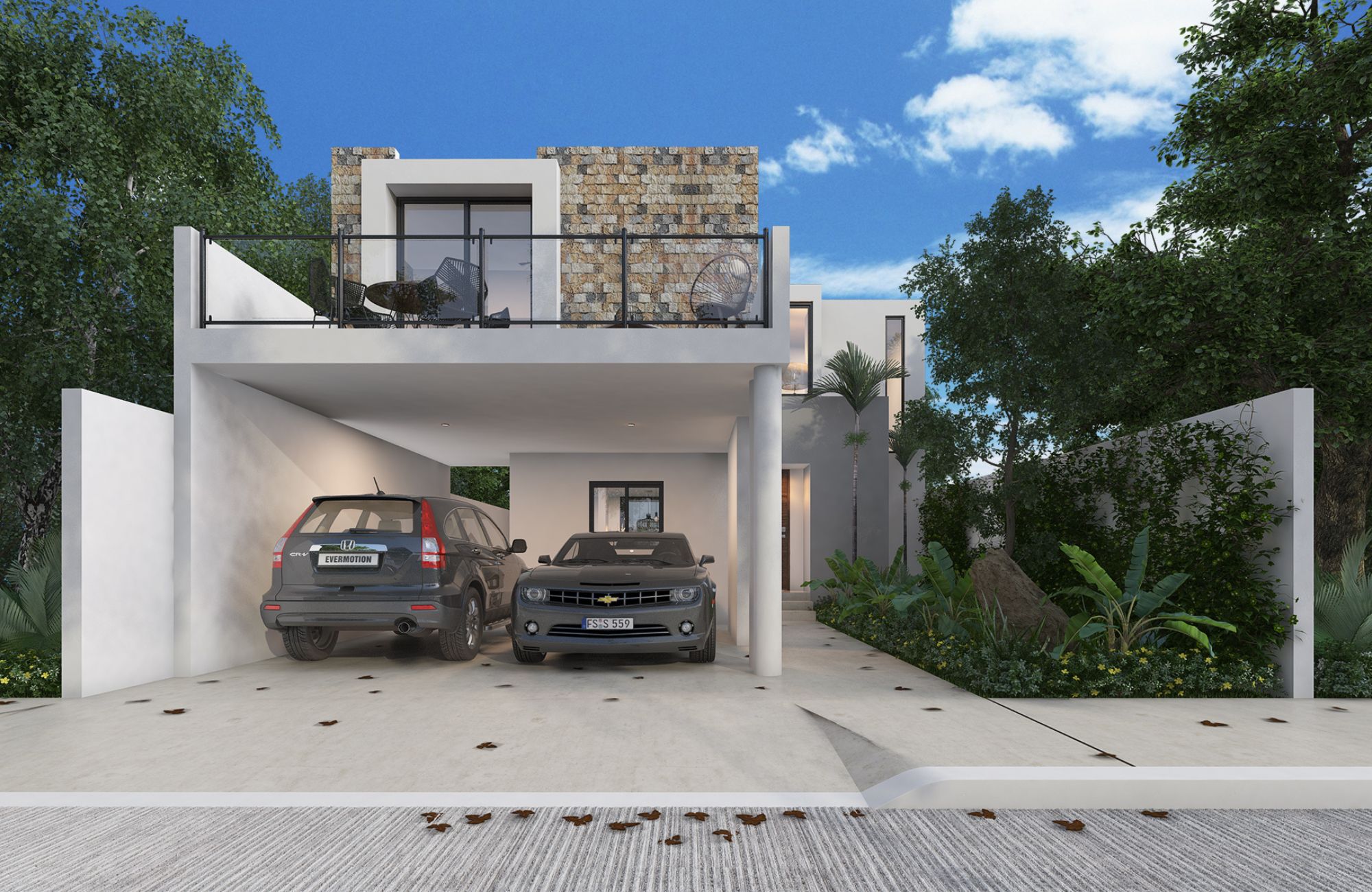 House with garden, terrace, and private pool, for sale, Conkal, M&eacute;rida