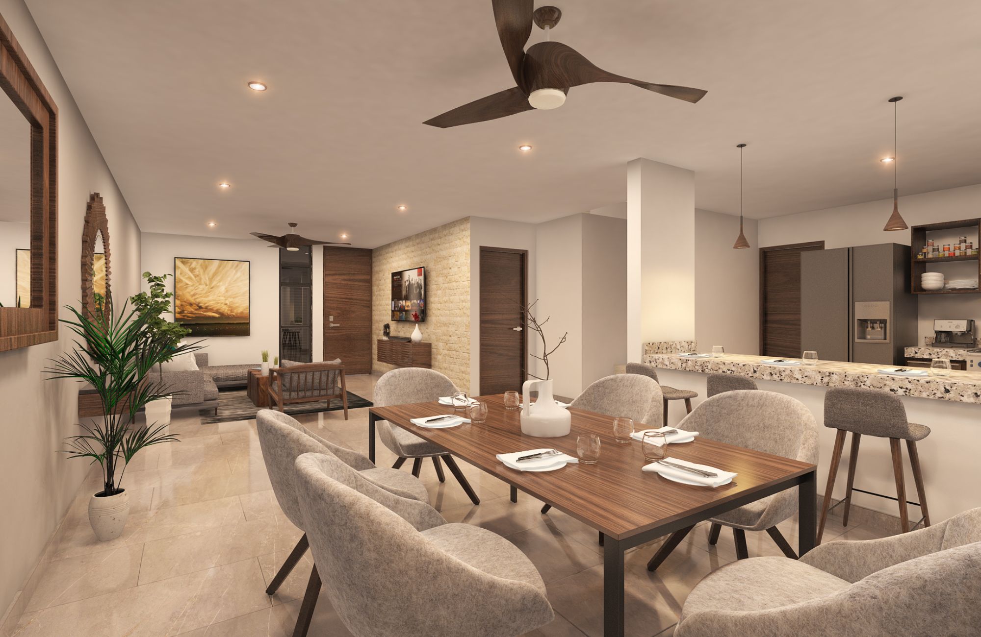 Casa a pasos del mar, con plunge pool en rooftop, venta, Chelem Yucat&aacute;n