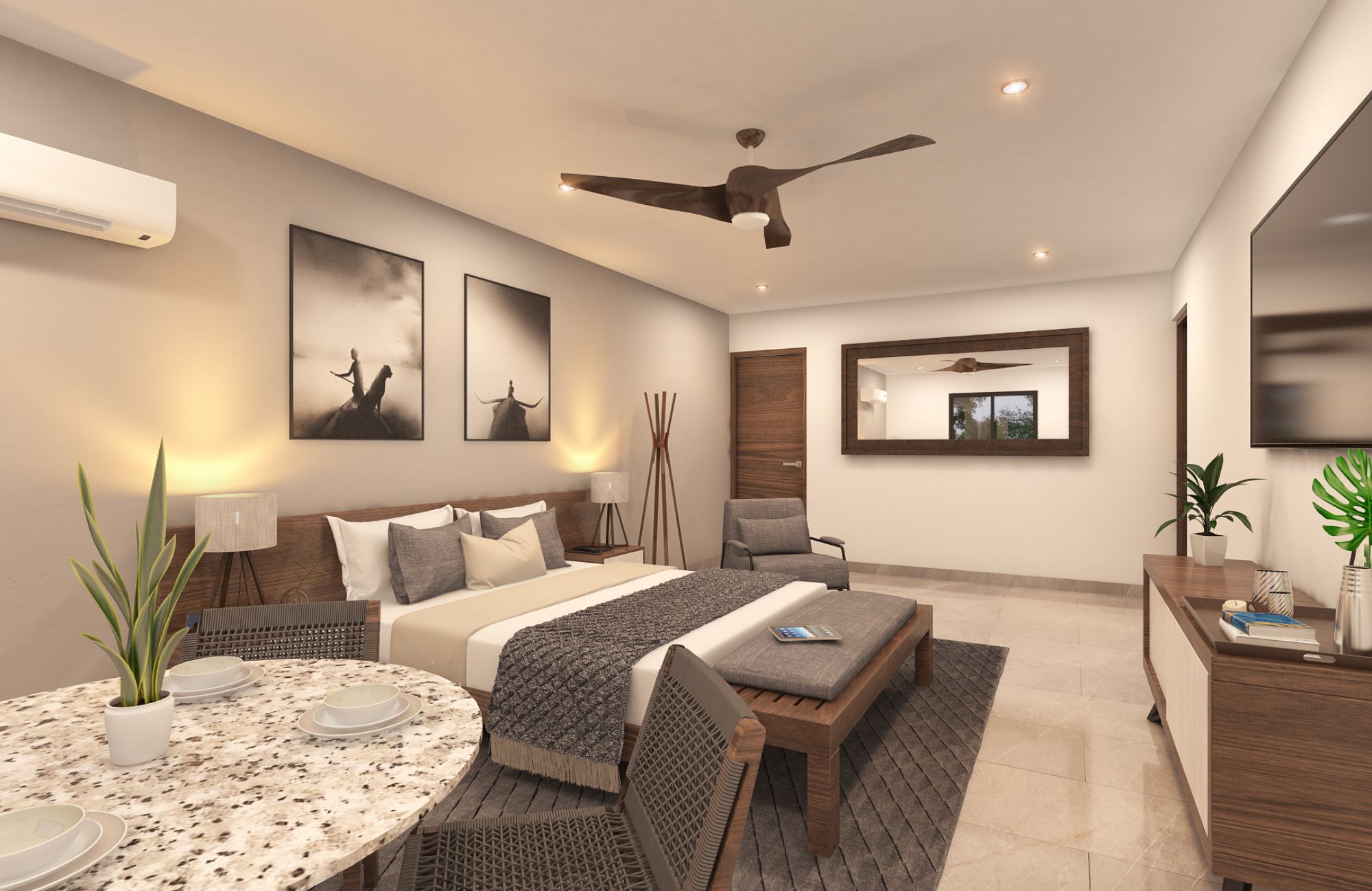 Two-Story House with Private Pool for Sale in Temoz&oacute;n Norte, M&eacute;rida