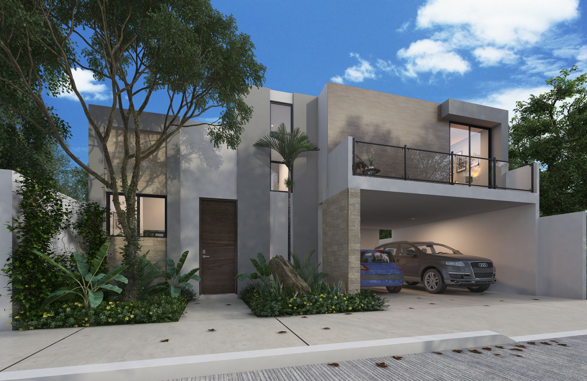 Casa con terraza y alberca privada, en venta, Tamanche, M&eacute;rida