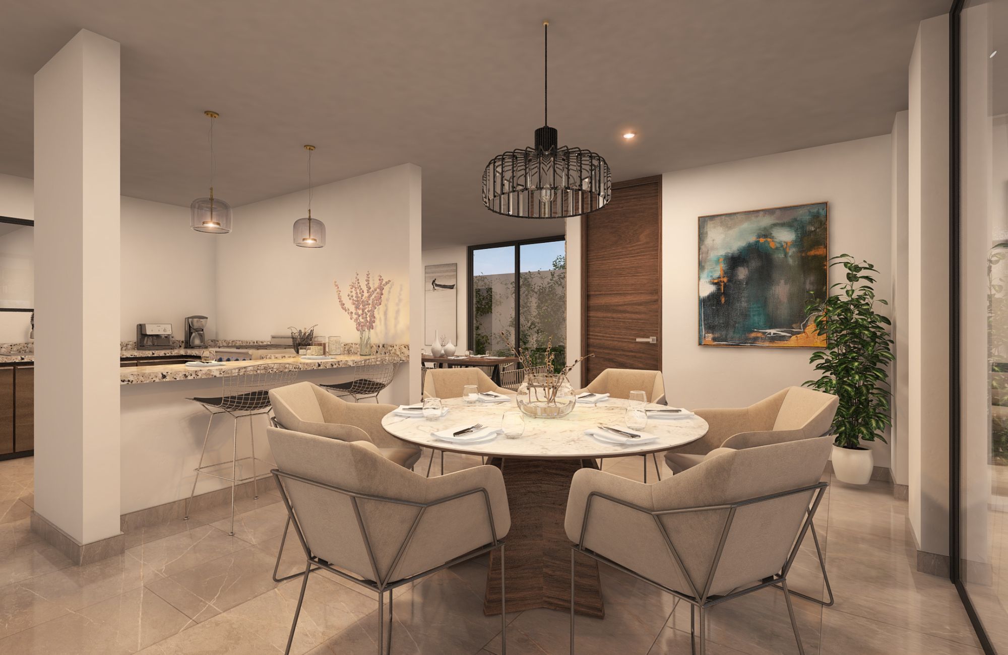 Casa con terraza y alberca privada, en venta, Tamanche, M&eacute;rida