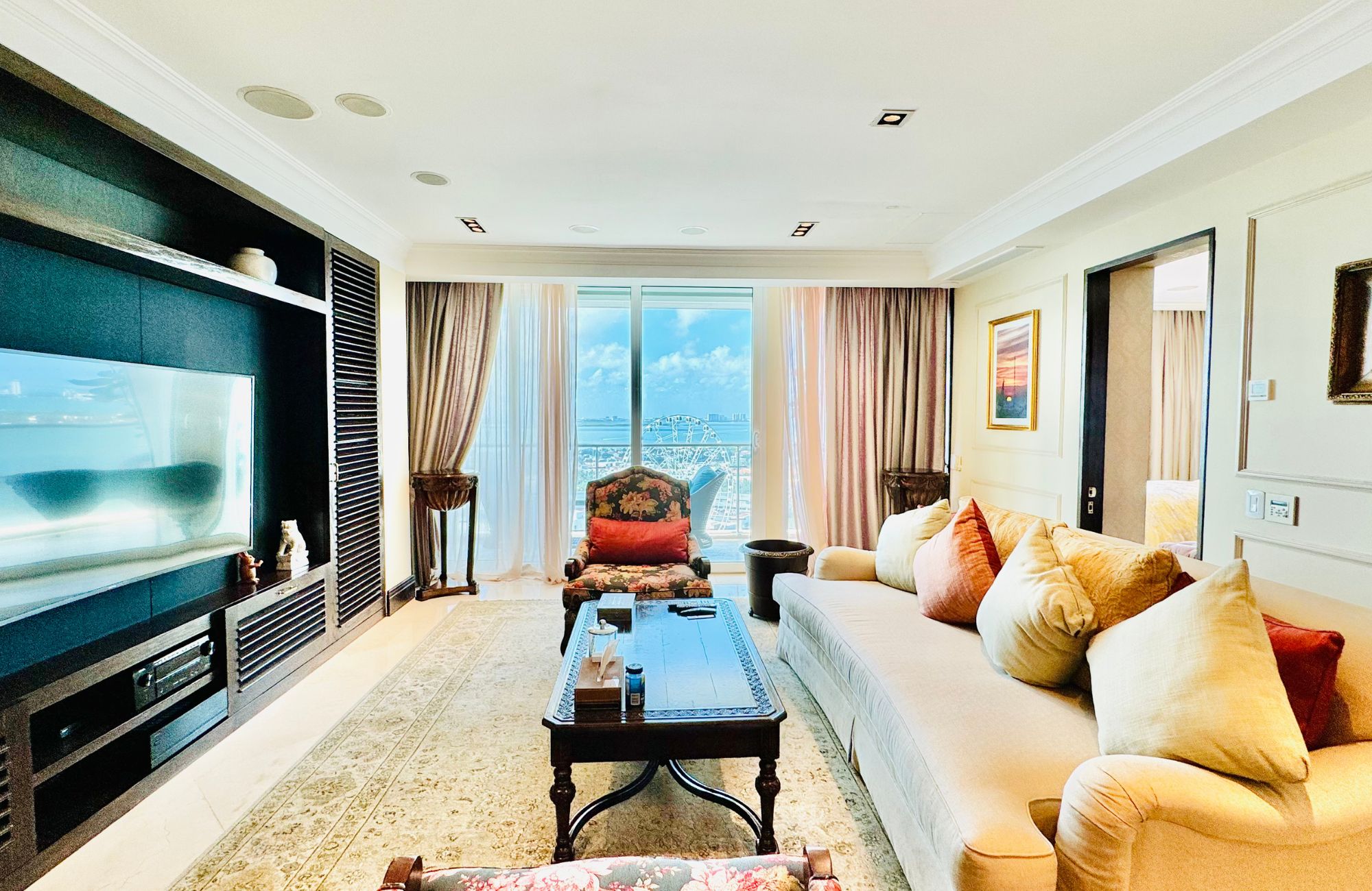 Departamento con vista al mar y a la laguna, en venta, Zona Hotelera Canc&uacute;n