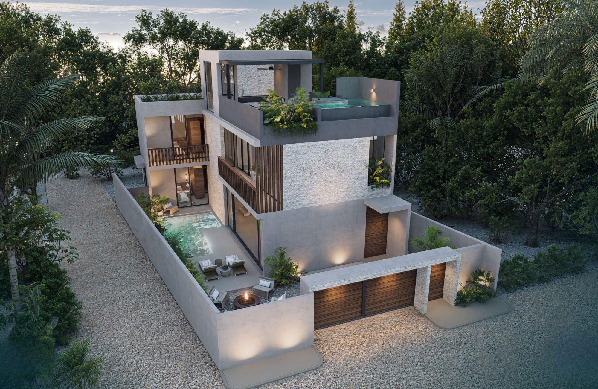 Casa con Alberca privada y jard&iacute;n, Pre-construcci&oacute;n, Regi&oacute;n 8, Tulum