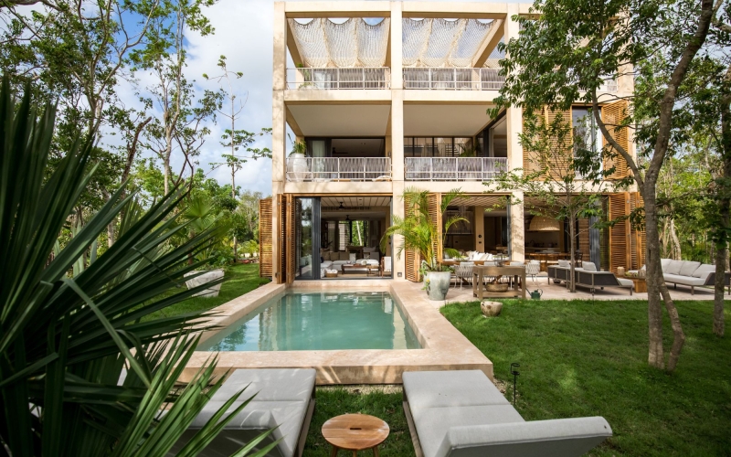 Luxury Villa with Golf Course Views for Sale, Corasol, Playa del Carmen