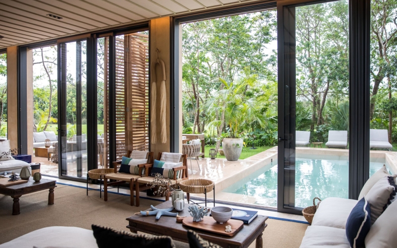 Luxury Villa with Terrace and Private Pool for Sale, Corasol, Playa del Carmen