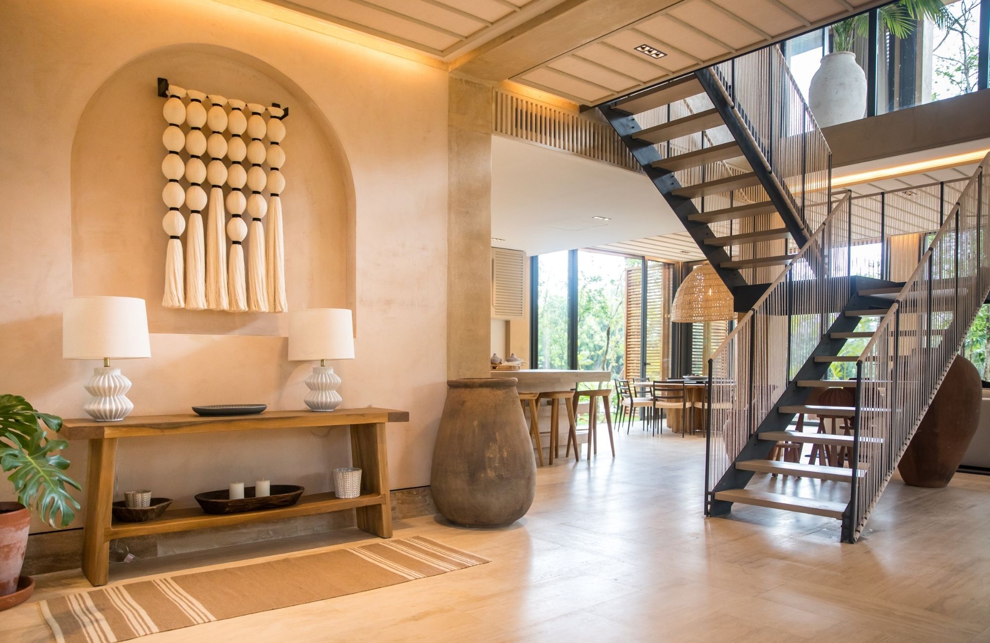 4-bedroom house, private pool, ocean access, 2 independent studios for sale in Playacar Phase 2.