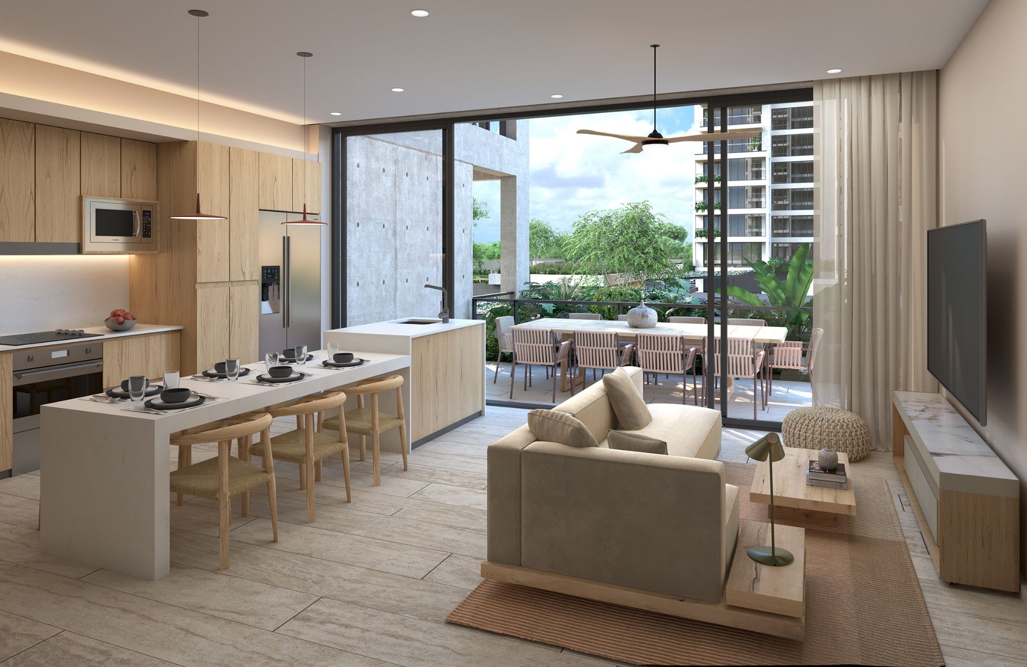 Condo with terrace and jacuzzi for sale, Zona Aeropuerto, Canc&uacute;n