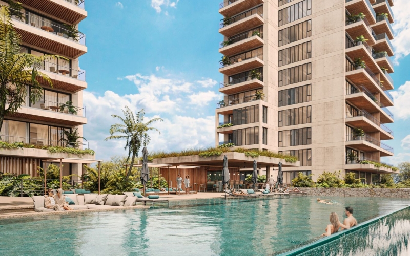 Condominium with private terrace for sale, Parque Canc&uacute;n, Canc&uacute;n