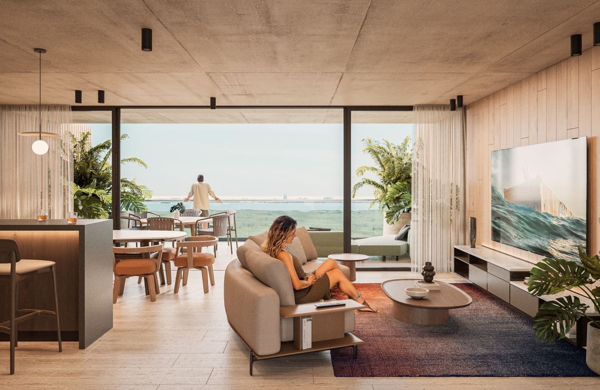 Apartment with pool, Kids Club, padel, for sale, Luis Donaldo Colosio, Canc&uacute;n.