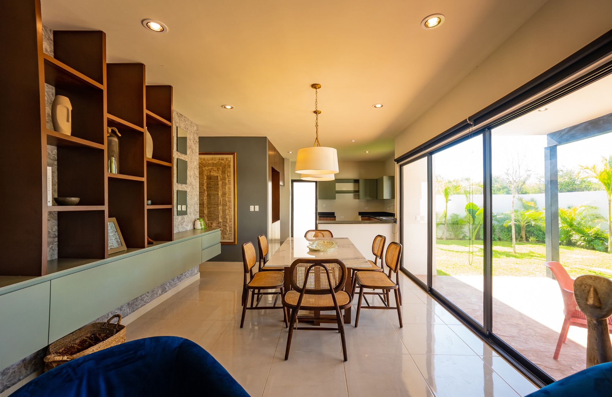 House with pool, solar panel, clubhouse with amenities, for sale Cholul Merida