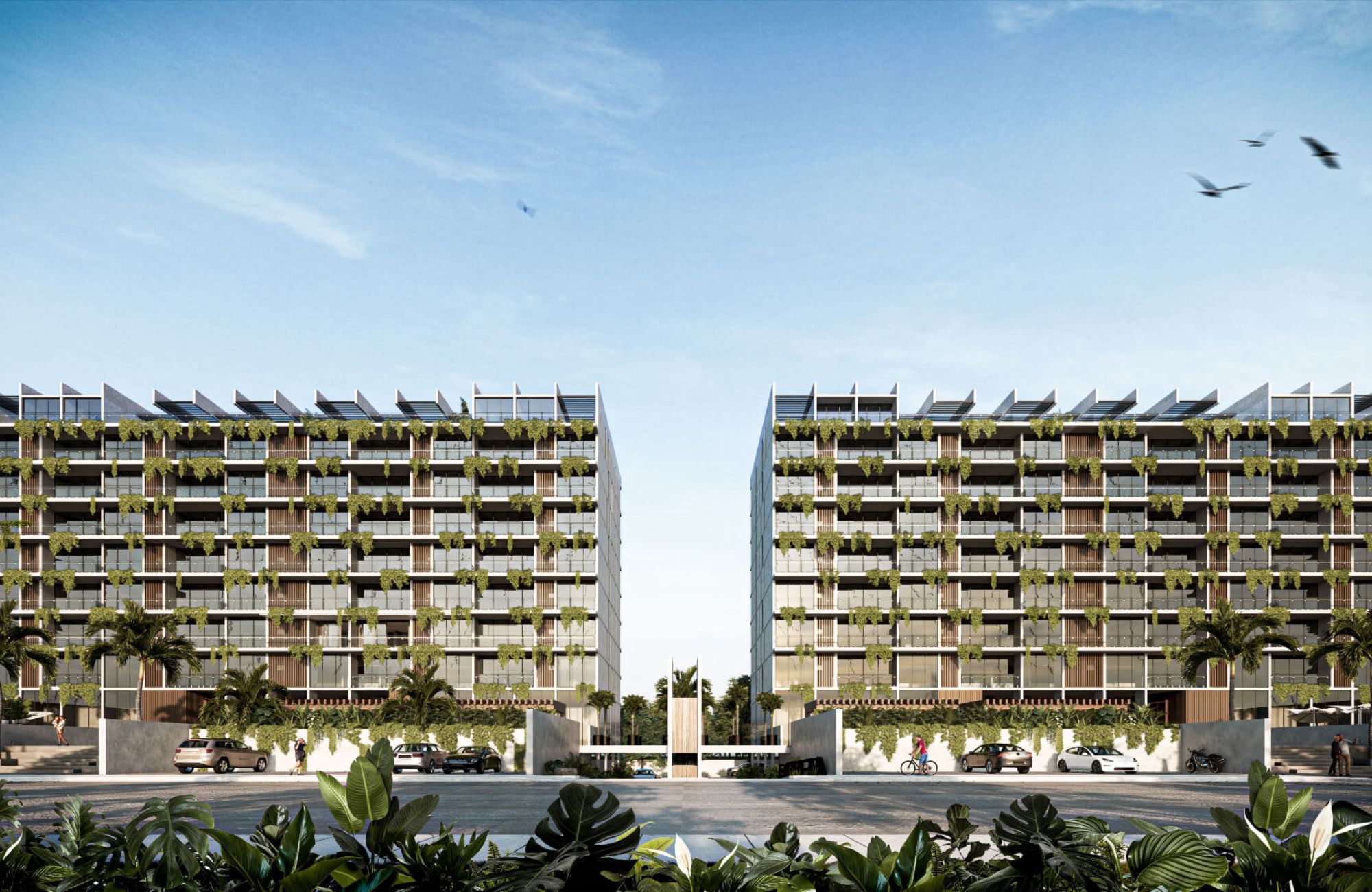 Condo with terrace and panoramic view for sale, Parque Canc&uacute;n, Canc&uacute;n