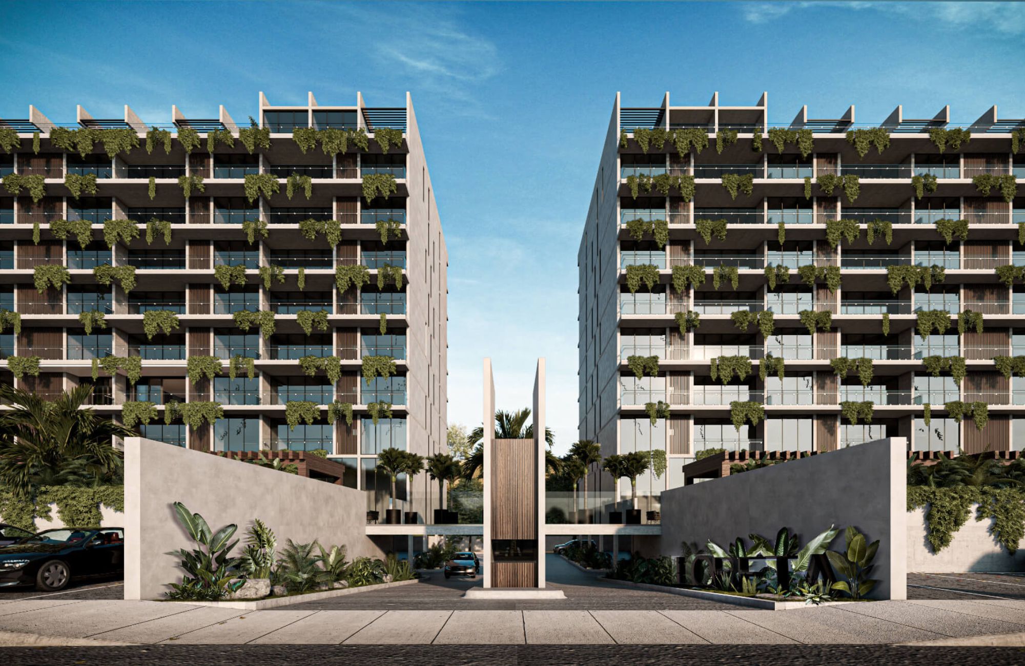 Penthouse with Pool, Panoramic Deck and lake with beach, pre-construction, for sale, Canc&uacute;n.