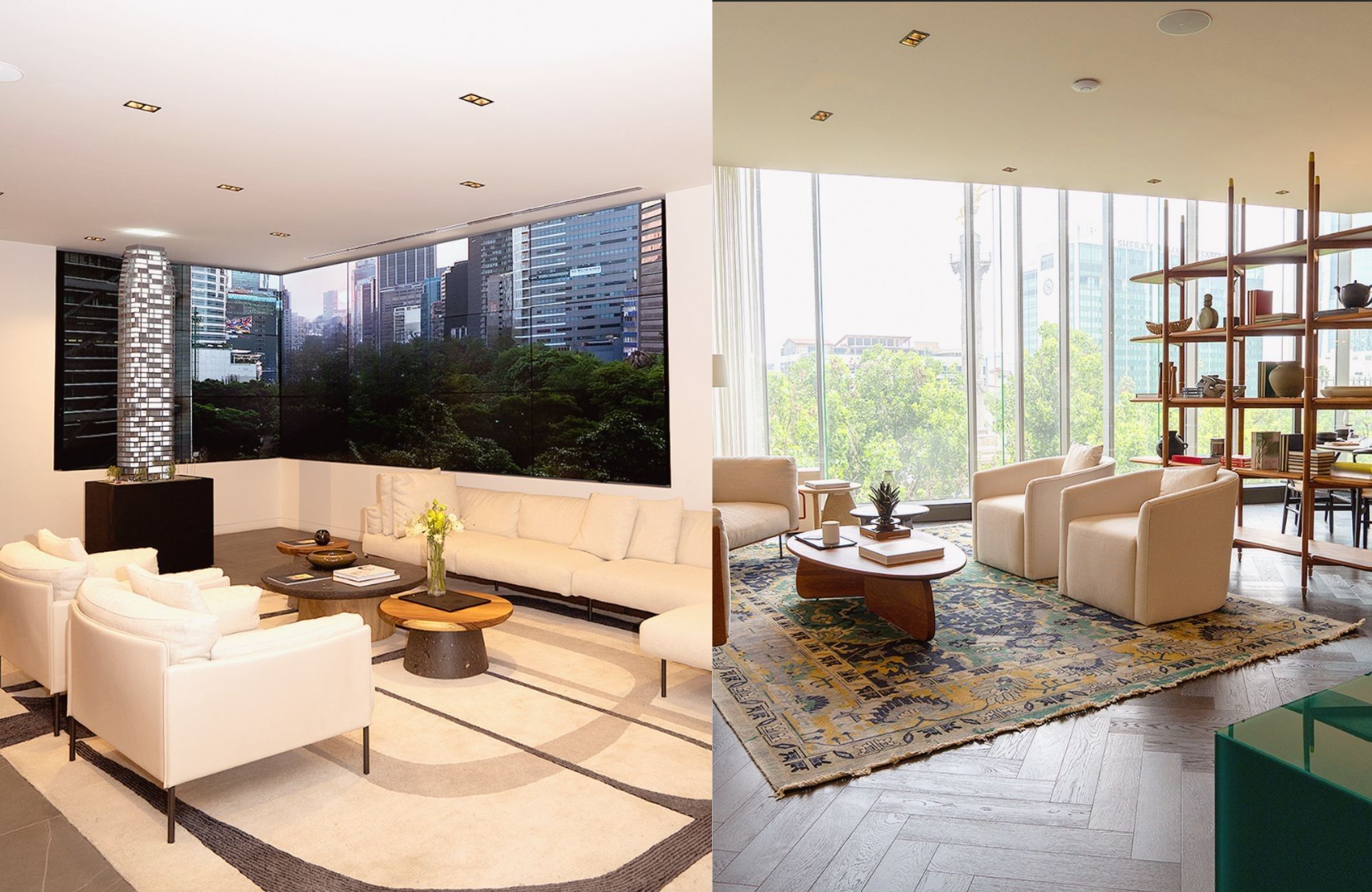 Luxury condo with 30 amenities, 13,000 m2 of green areas, designed by renown architect firm, Fuentes del Pedregal, for sale Mexico City