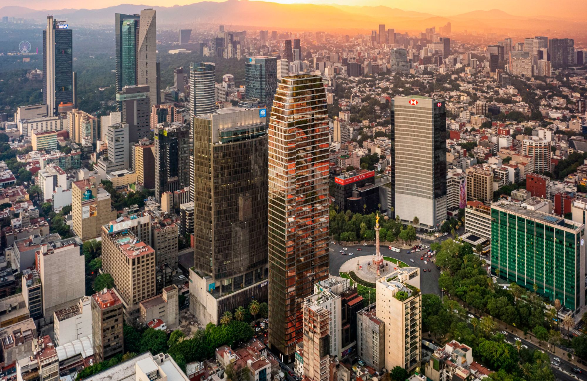 Condo with terrace for sale in Polanco, pool, jacuzzi,  gym in Mexico City