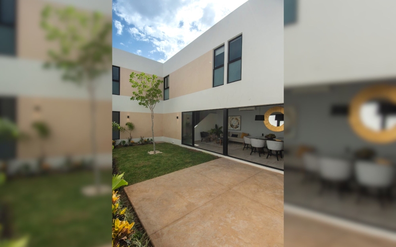 House with kitchen and direct garden access, for sale, Conkal, M&eacute;rida