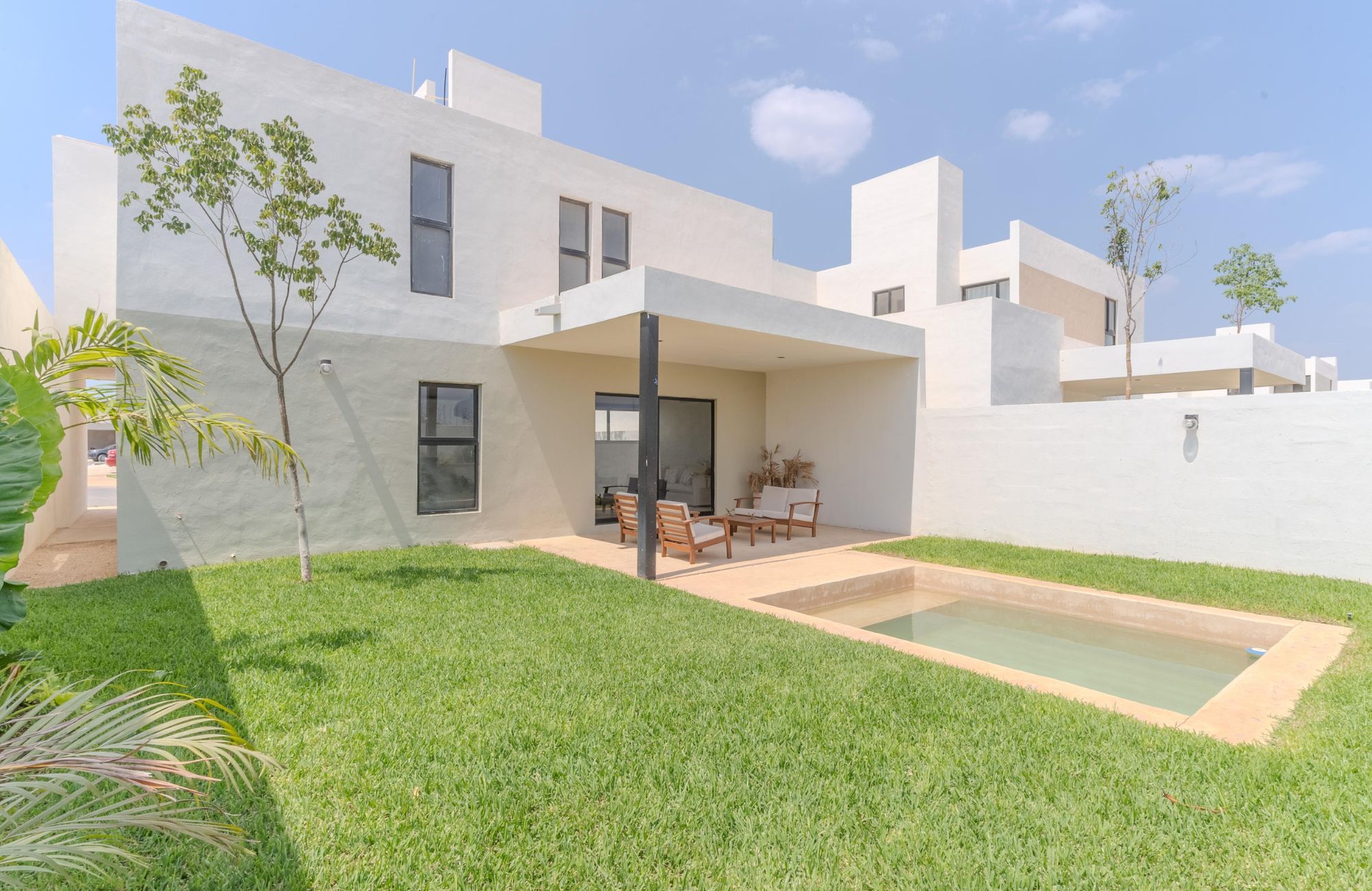 House for sale with garden, terrace, pre-construction, CD Caucel, M&eacute;rida