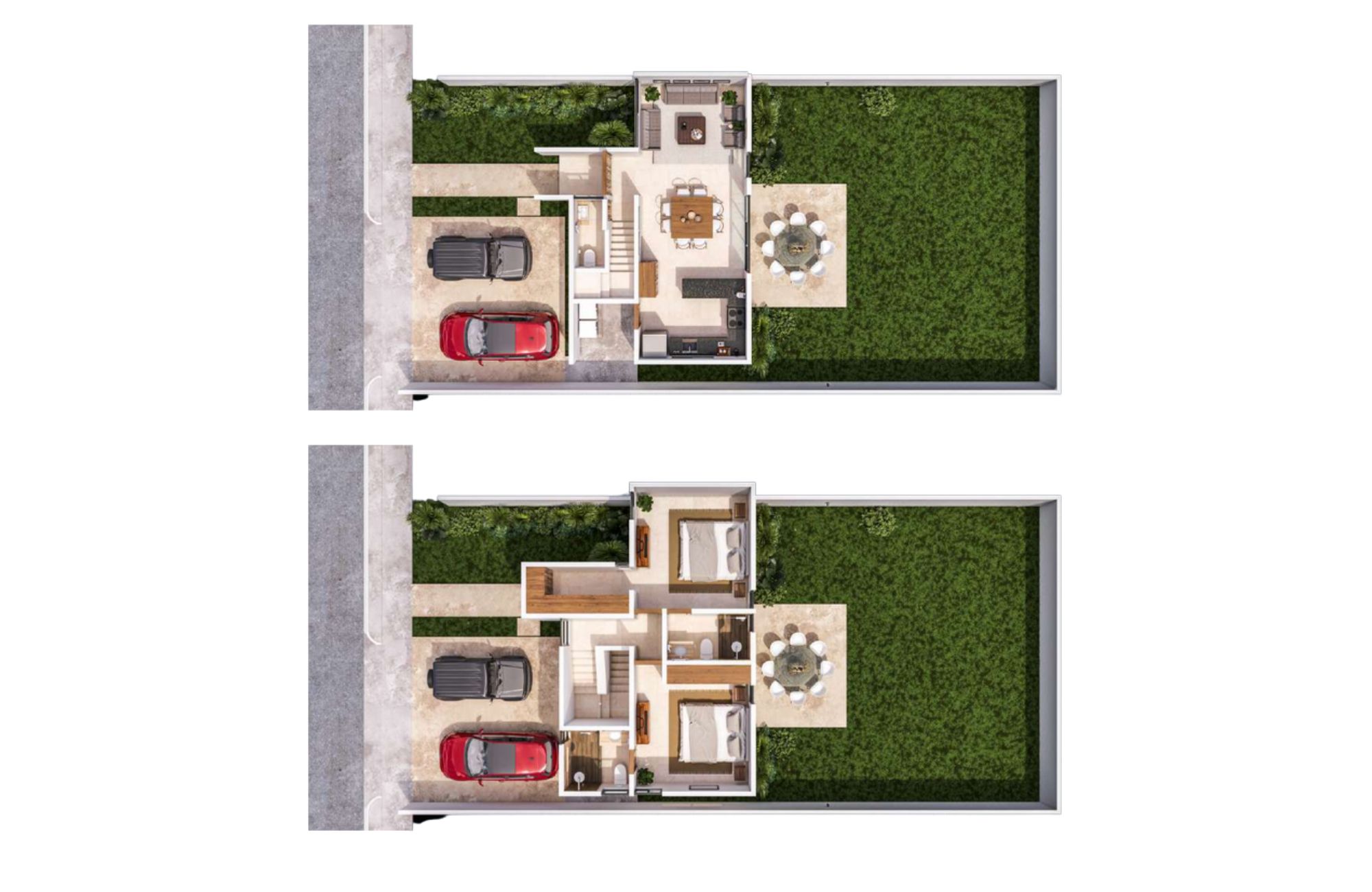 House for sale with garden, terrace, pre-construction, CD Caucel, M&eacute;rida