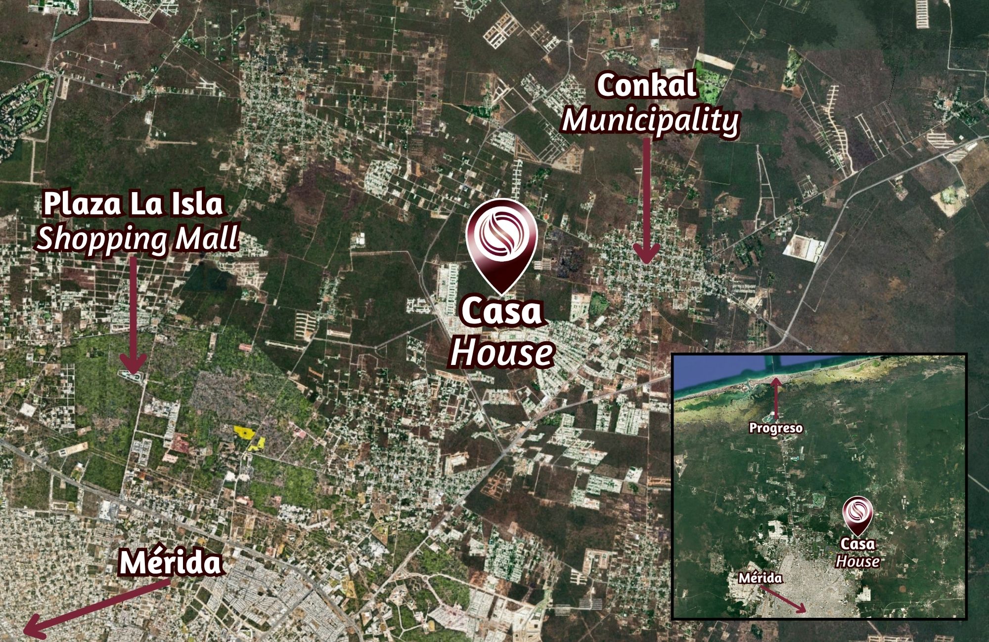 House with pool, solar panel, clubhouse with amenities, pre-sale in Merida