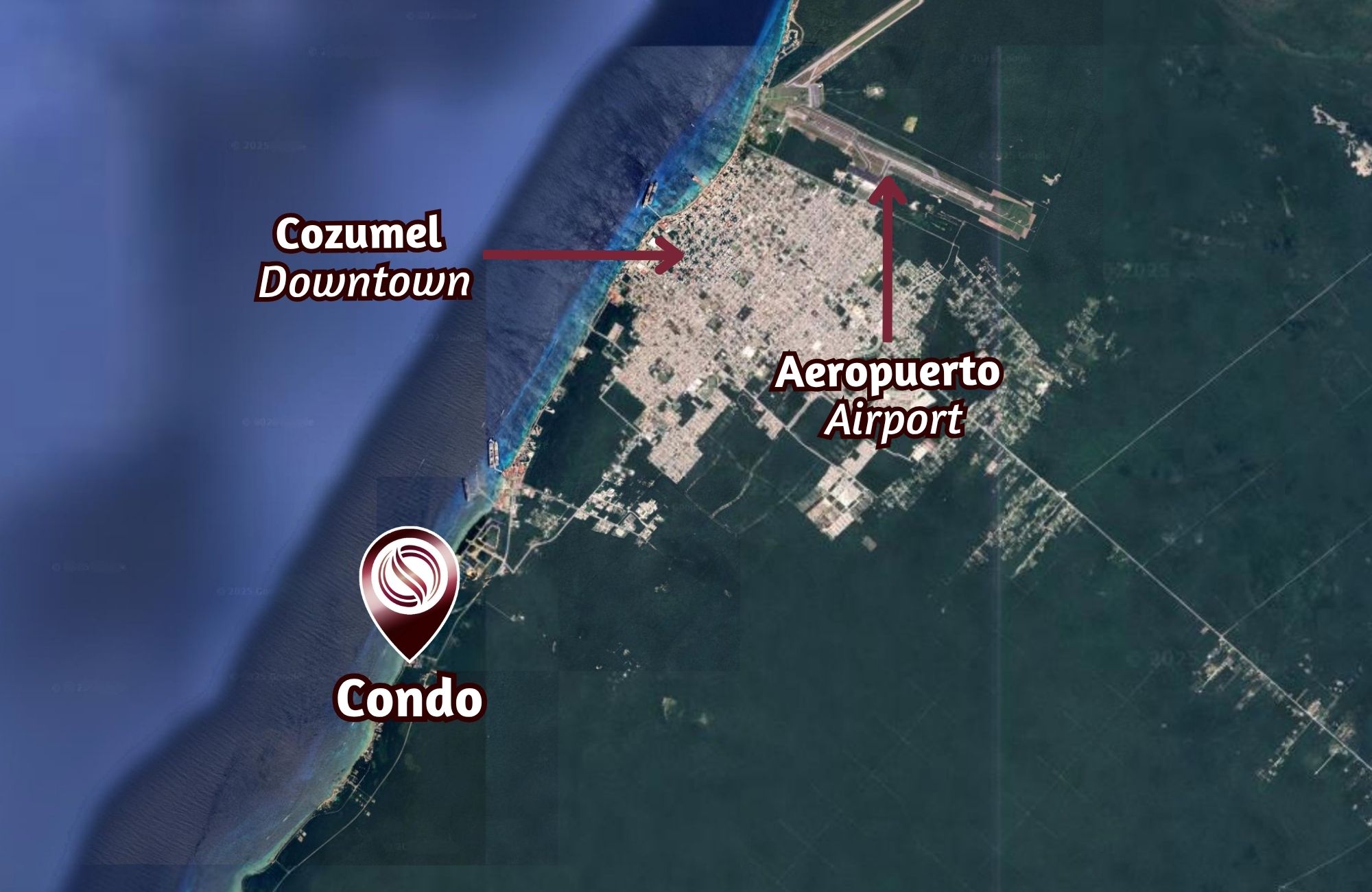 Condo with Infinity Pool for Sale, North Hotel Zone, Cozumel