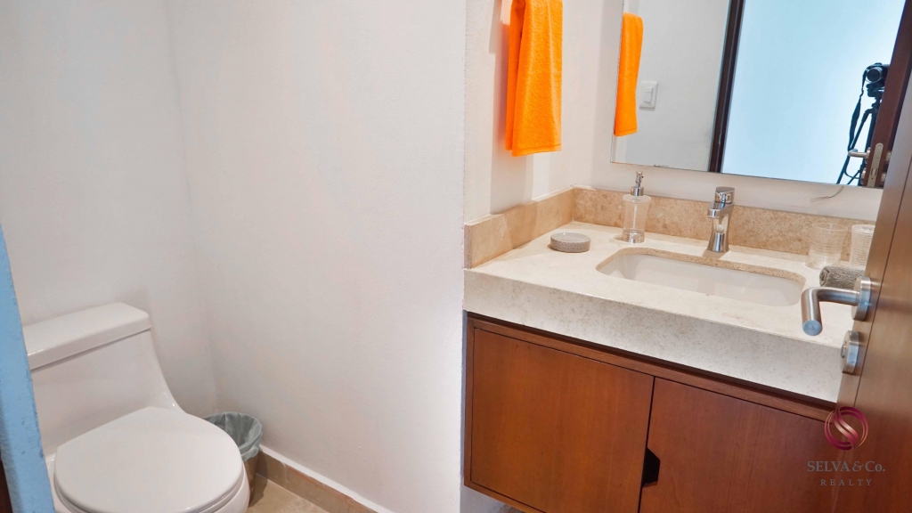 Departamento inteligente en Tulum de 3 recamaras, edificio eco amigable.