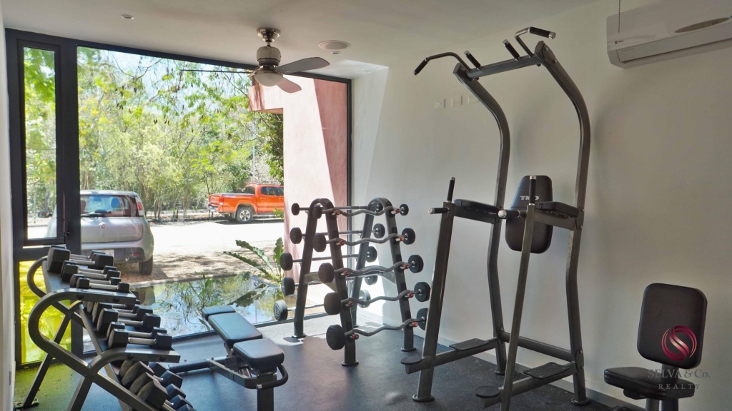 Departamento inteligente en Tulum de 3 recamaras, edificio eco amigable.