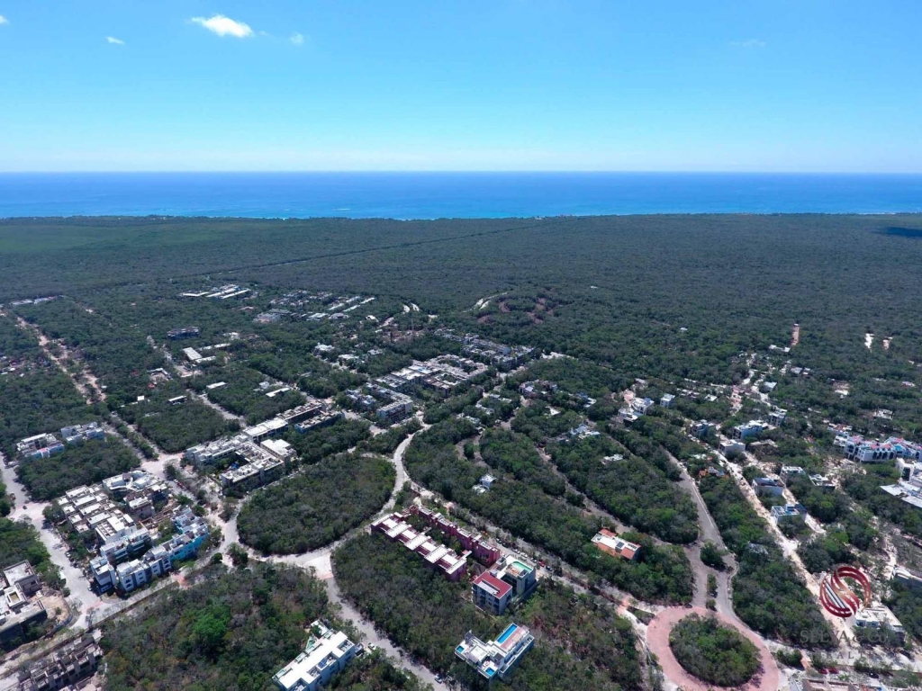 Departamento inteligente en Tulum de 3 recamaras, edificio eco amigable.