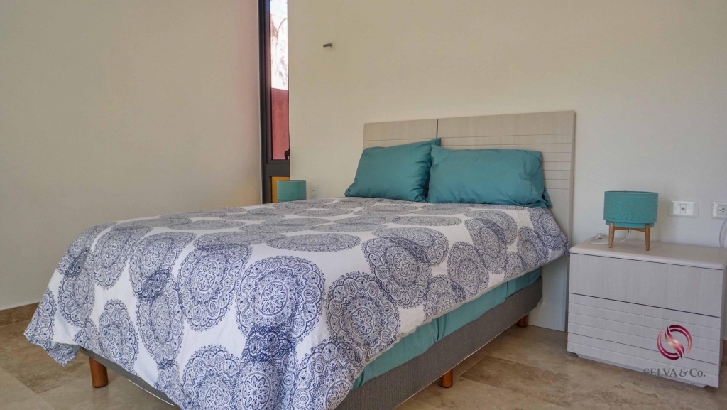 Departamento inteligente en Tulum de 3 recamaras, edificio eco amigable.