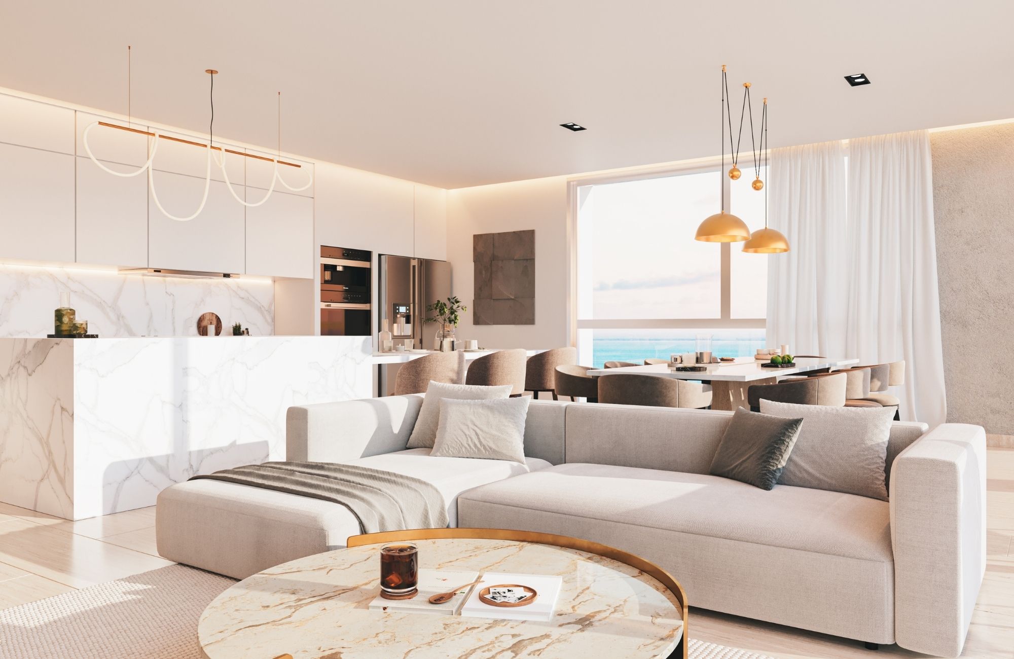 Departamento contempor&aacute;neo en venta, Zona Las Americas, Canc&uacute;n