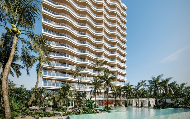 Departamento doble altura, con amenidades exclusivas, Puerto Canc&uacute;n, Canc&uacute;n