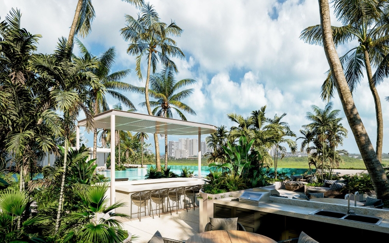 Condo with Private Terrace and Private Marina, Puerto Canc&uacute;n, Canc&uacute;n