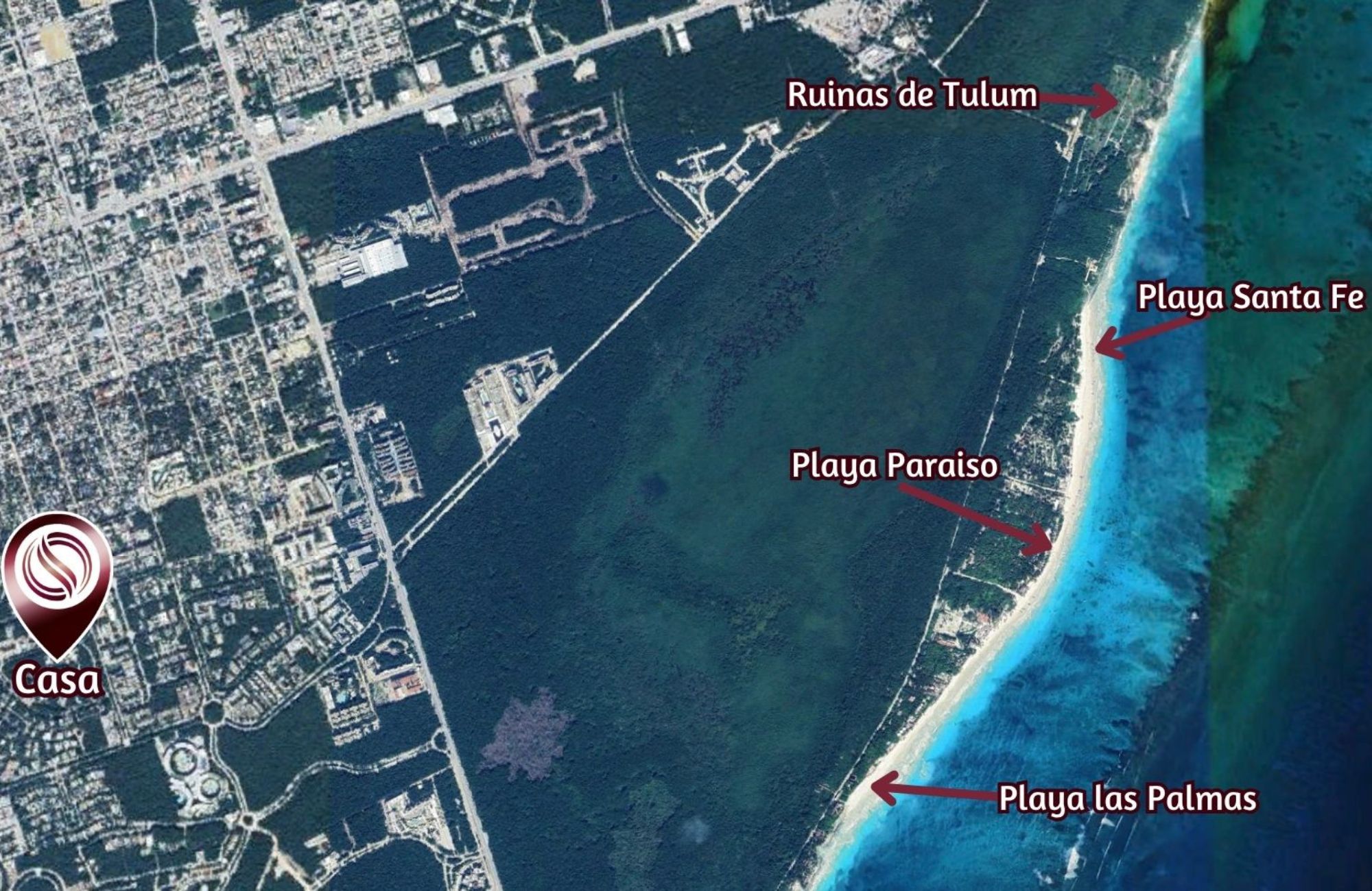 House with beach club, private pool and clubhouse, for Sale, Xpu-Ha Tulum