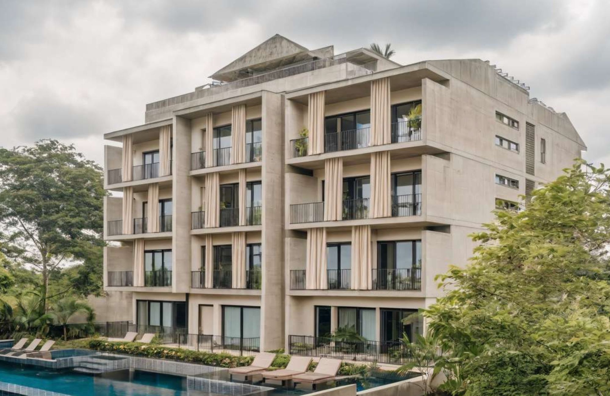 Condo with garden and private pool for sale, Marina, Puerto Aventuras