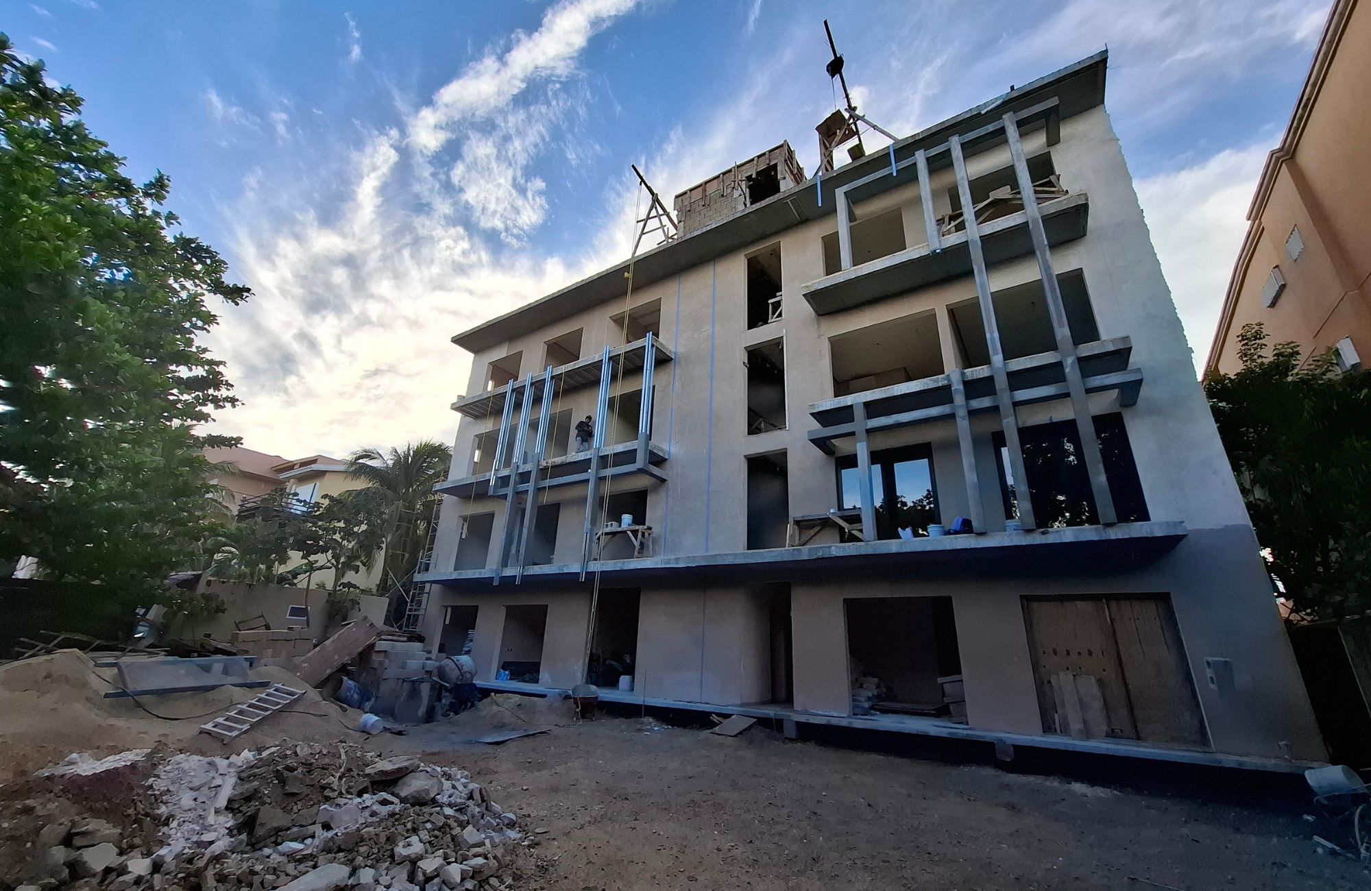 Condominio con alberca y muelle en venta, en torre A, Marina, Puerto Aventuras