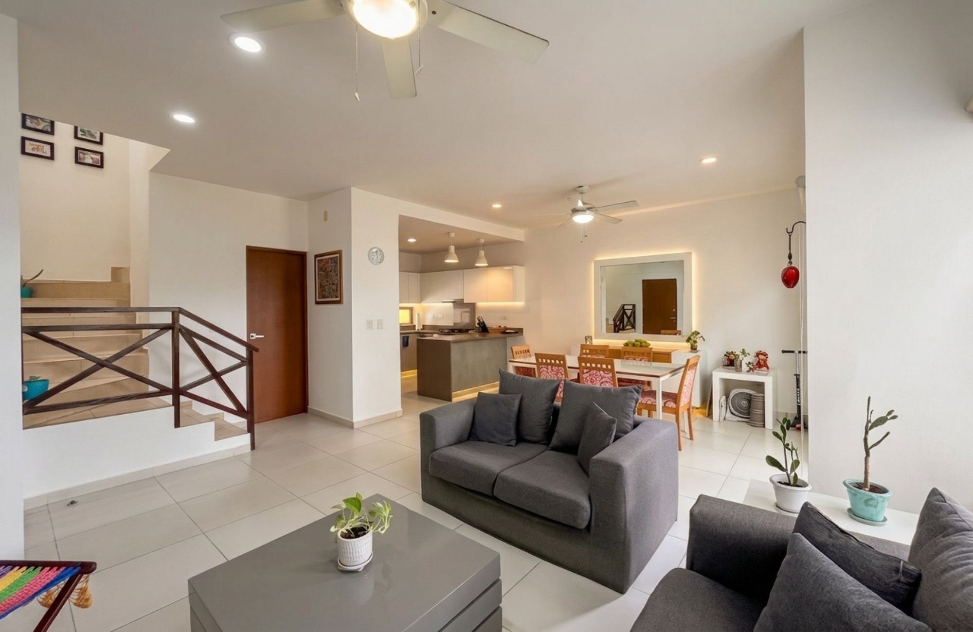Casa con balc&oacute;n, alberca com&uacute;n, Pre-construcci&oacute;n, Selvanova, Playa del Carmen