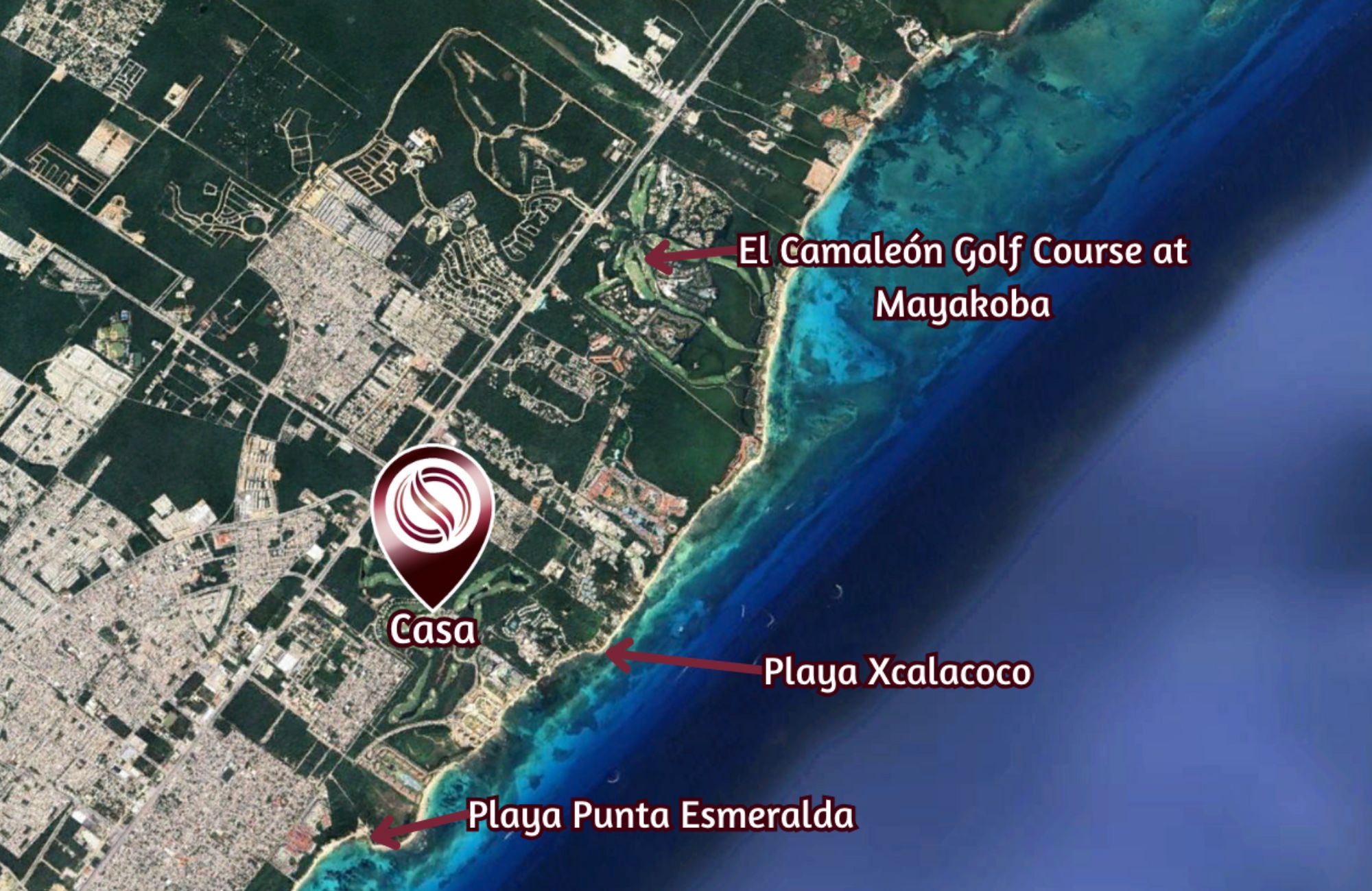 House for sale in a gated community with a wellness center, Xpu-ha, Quintana Roo