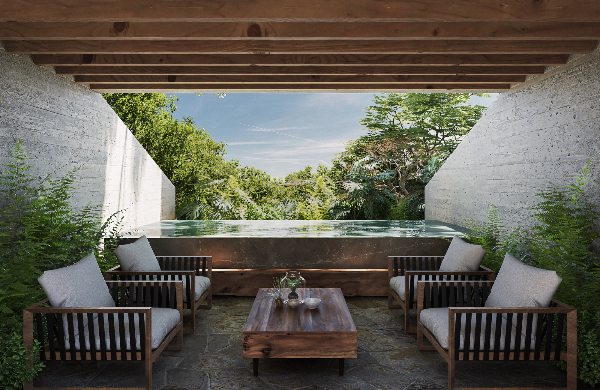 Oceanfront penthouse, beach club, spa and more, pre-sale El Tejon Huatulco