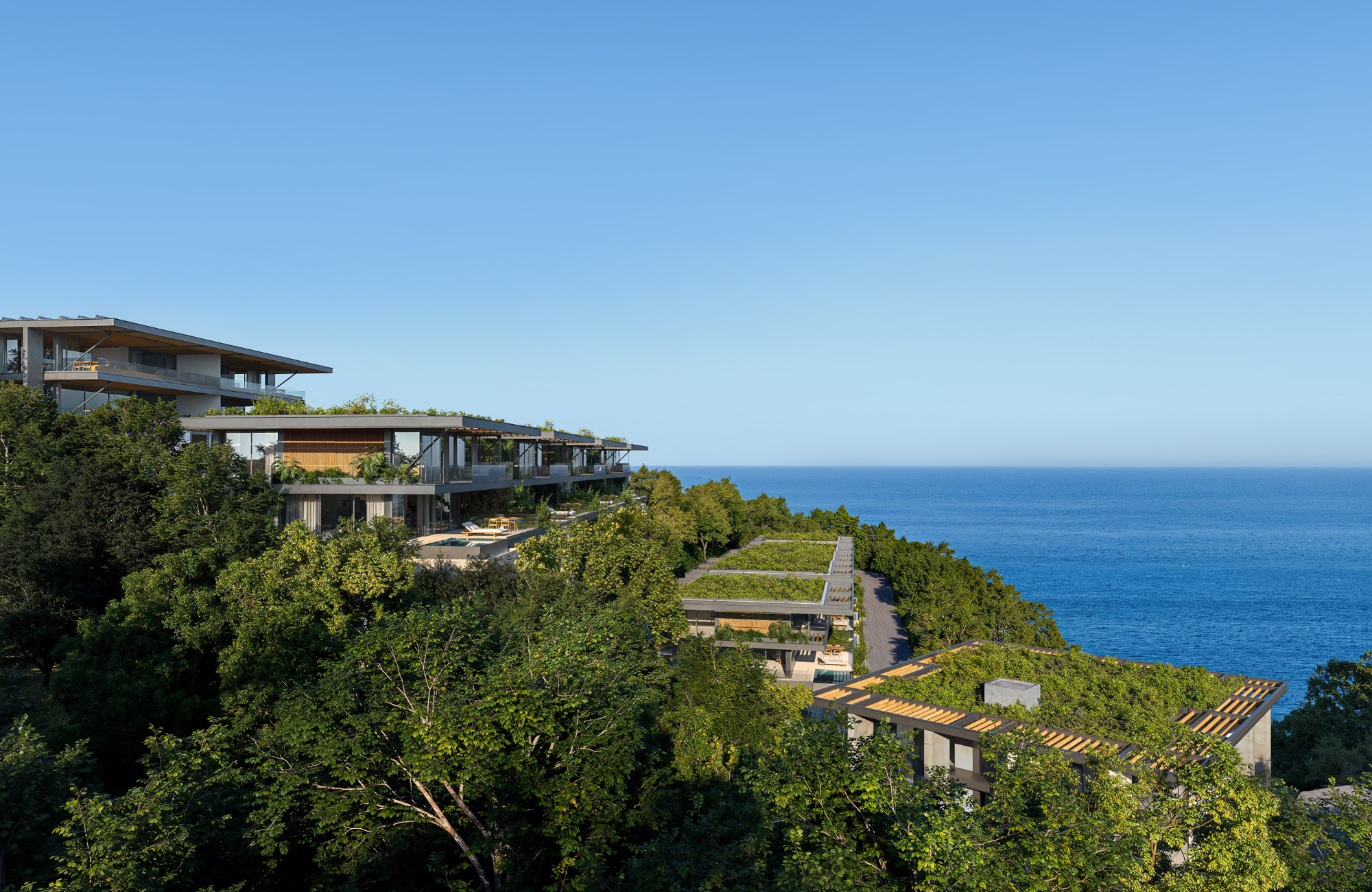 Oceanfront penthouse, beach club, spa and more, pre-sale El Tejon Huatulco