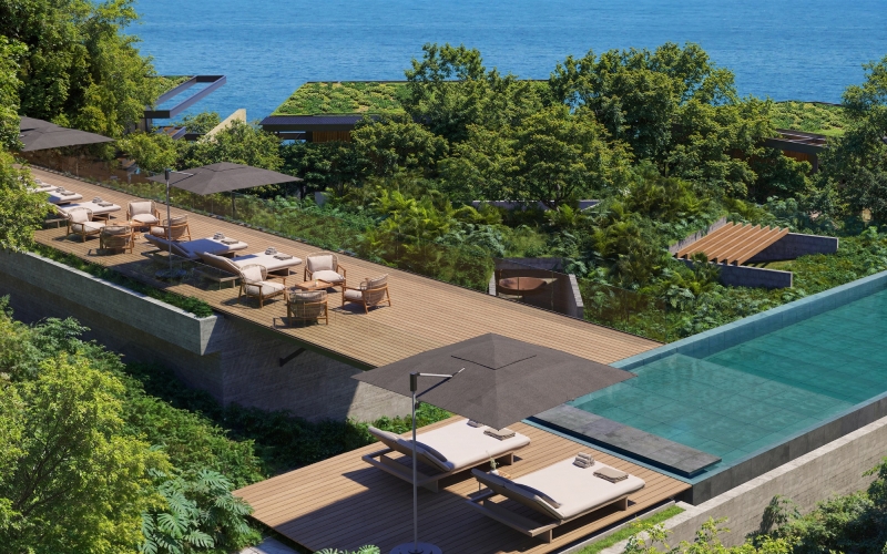 Apartment surrounded by natural reserve with private terrace for sale, Playa &Oacute;rgano, Huatulco