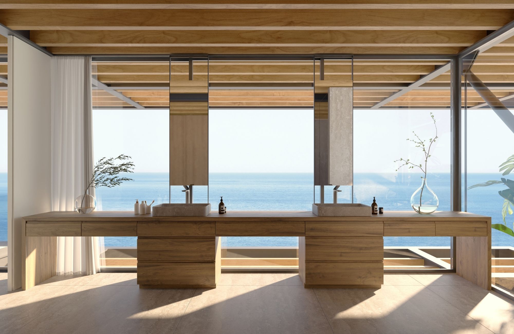 Villa with pool, ocean view, eco-friendly, furnished, for sale Huatulco.