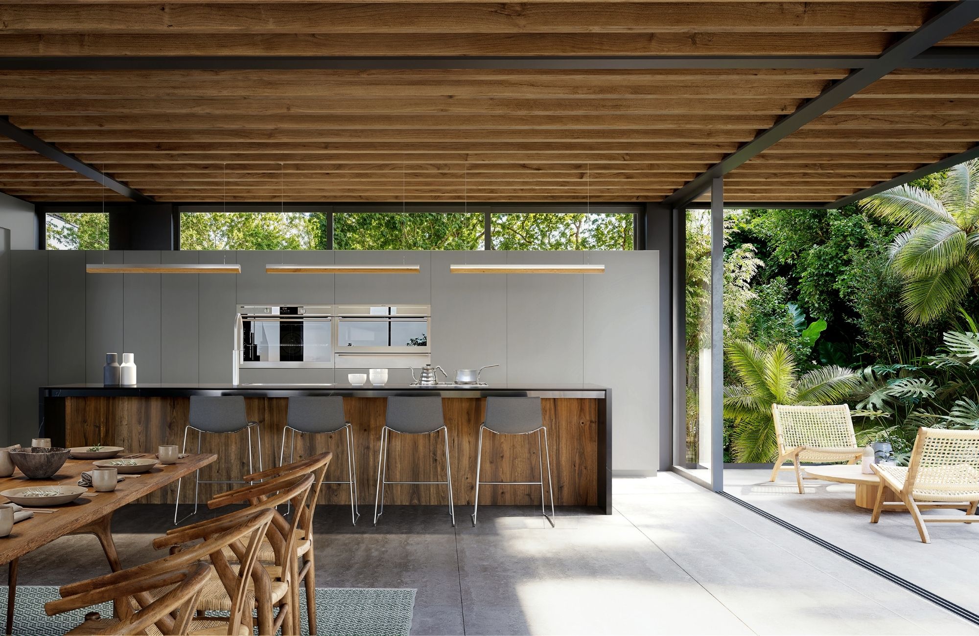 House with ocean view, beach access, large lot, in Residencial Conejos for sale