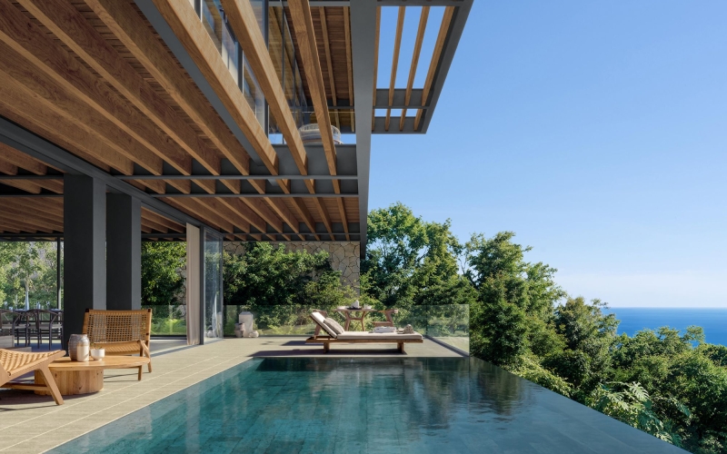 Residence surrounded by natural reserve with private pool for sale, Playa &Oacute;rgano, Huatulco&nbsp;&nbsp;