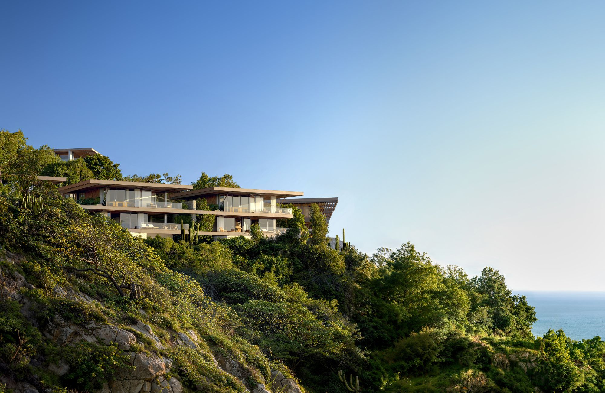 Luxury beachfront villa with ocean view, with Mezcal bar on the ground floor, zoned for commercial use for sale, La Bocana, Huatulco